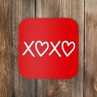 Valentine Xoxo Best Gift For Him For Her Coaster thumb 0