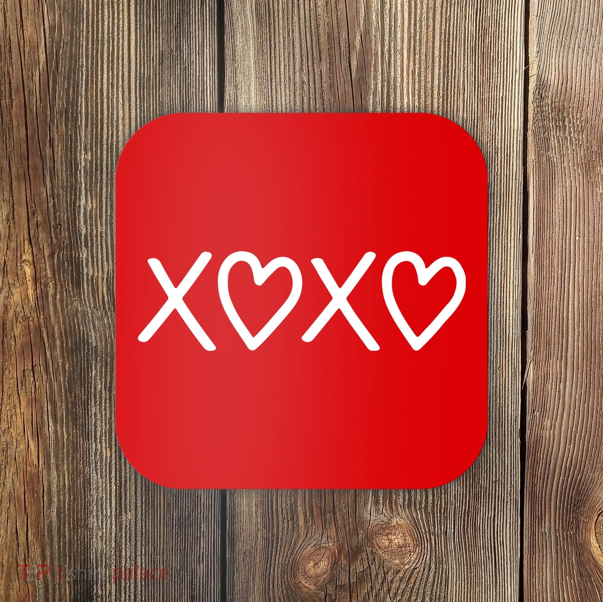 Valentine Xoxo Best Gift For Him For Her Coaster