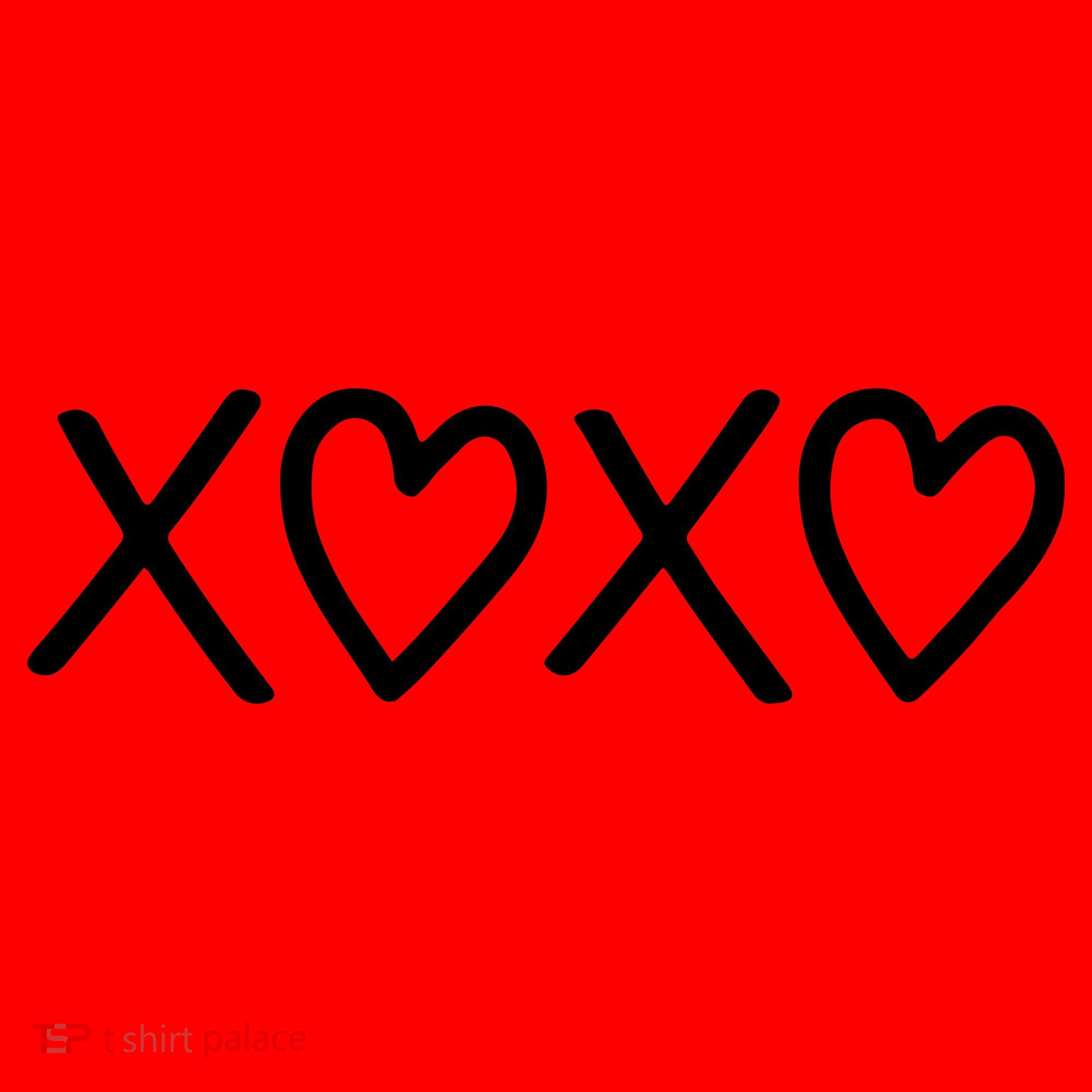 Valentine Xoxo Best Gift For Him For Her Santa Hat