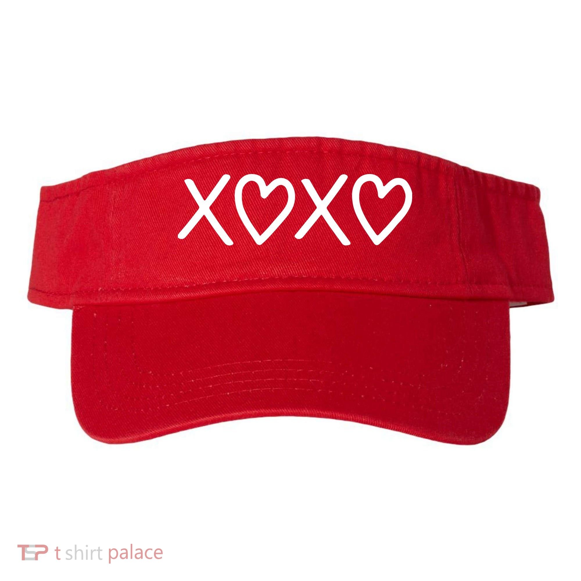 Valentine Xoxo Best Gift For Him For Her Visor