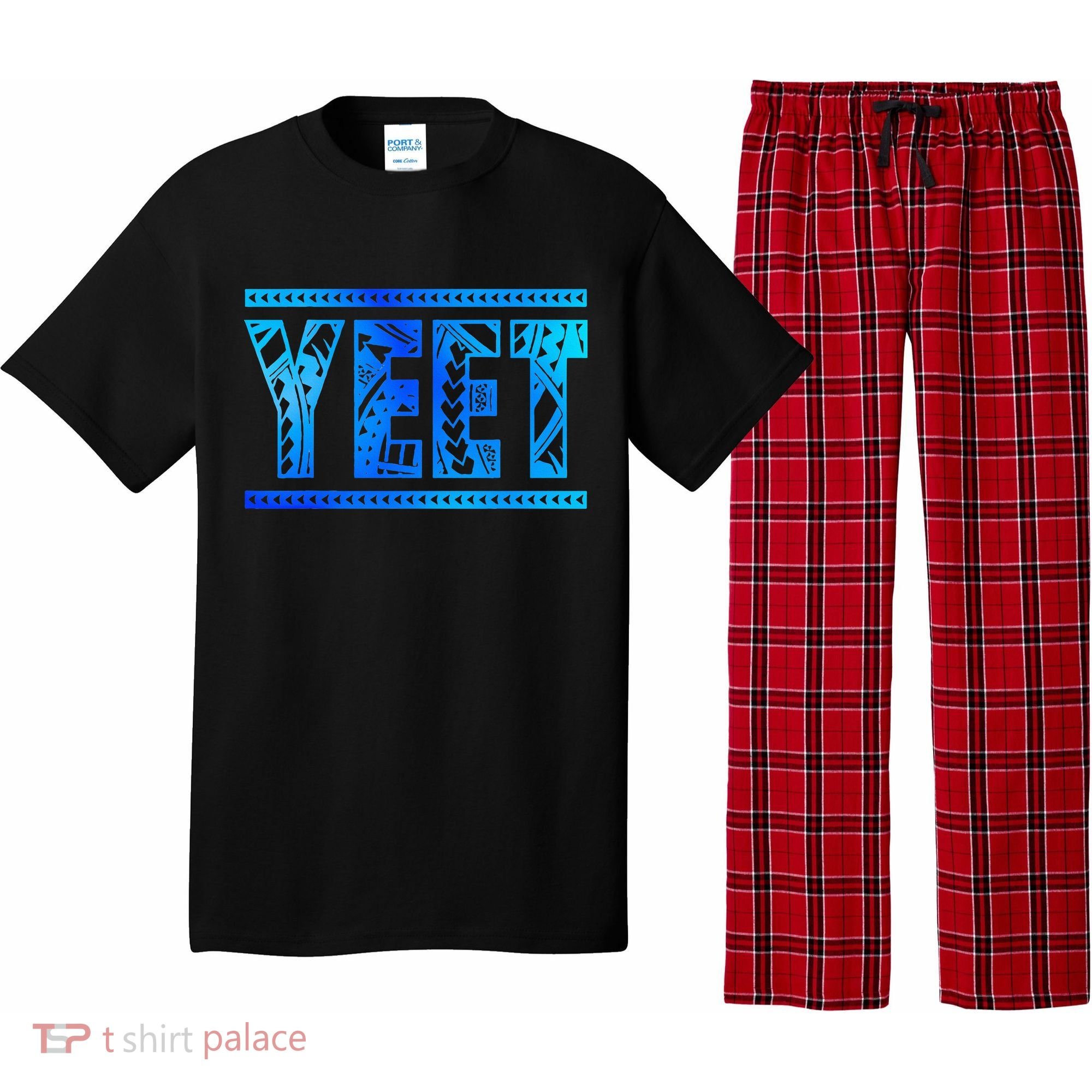 Yeet Apparel Saying  Pajama Set