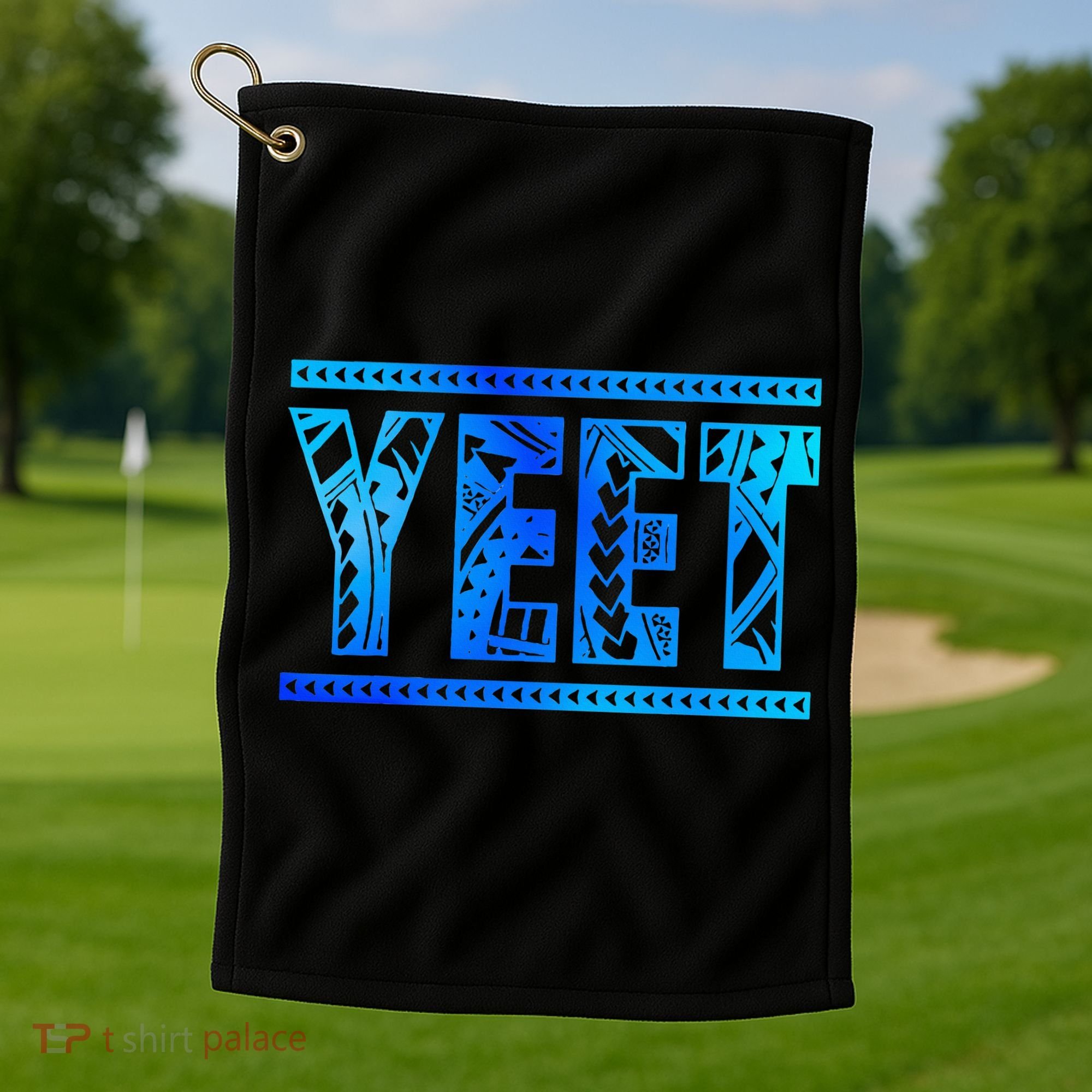 Yeet Apparel Saying  Golf Towel
