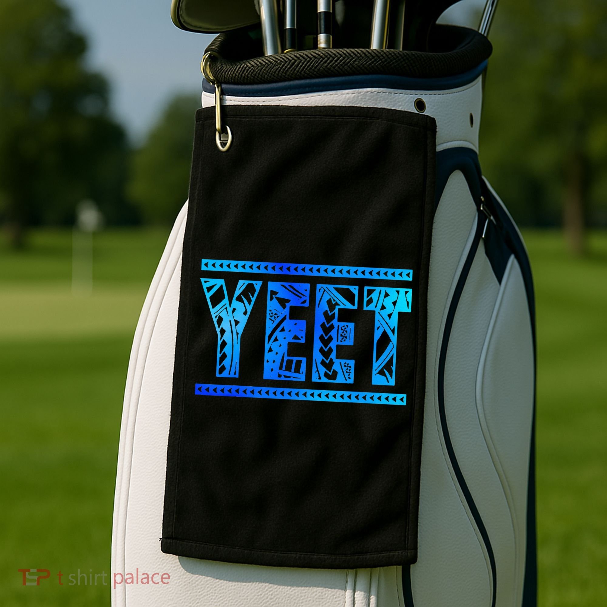 Yeet Apparel Saying  Golf Towel