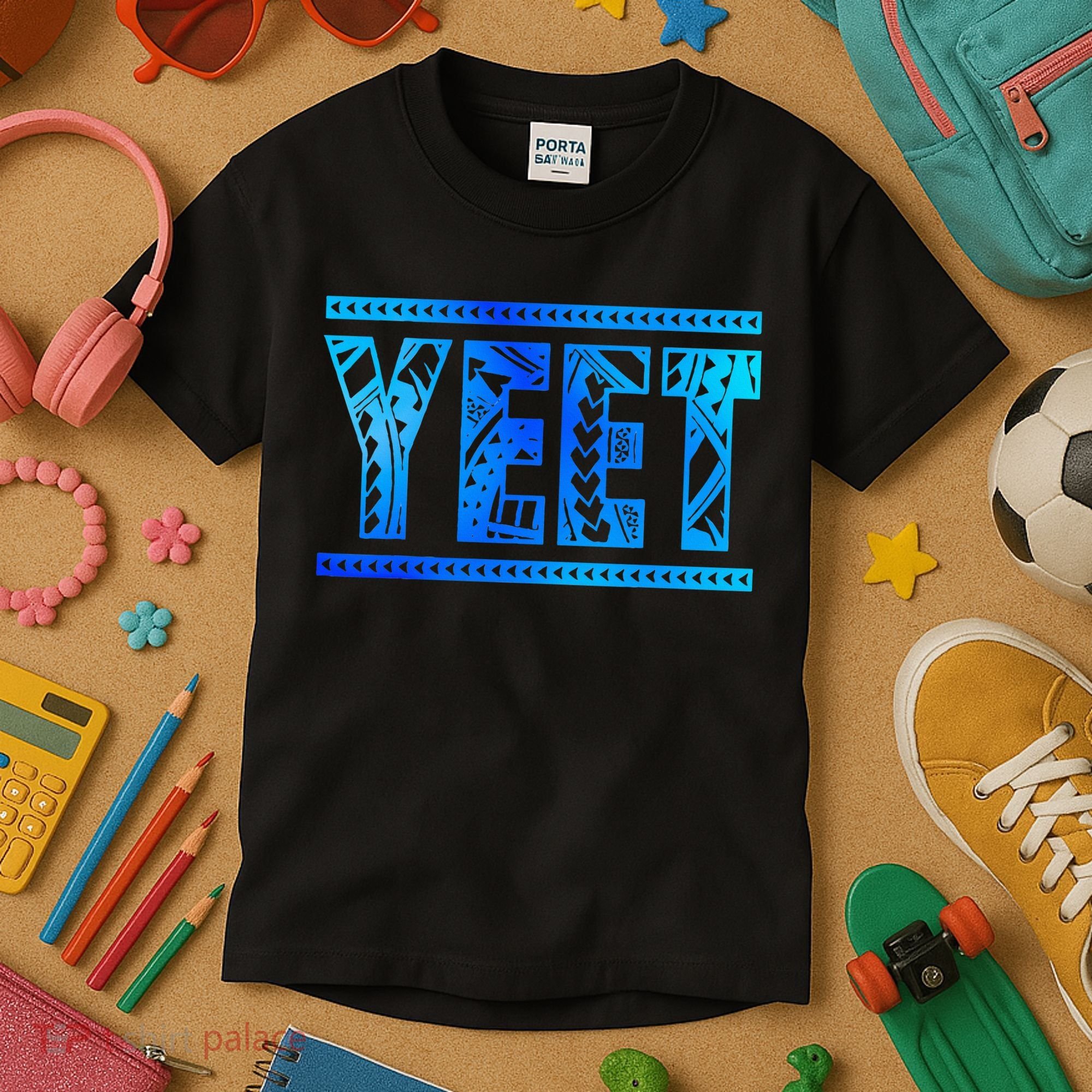 Yeet Apparel Saying  Kids T-Shirt