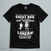 Vintage You Are A Great Great Dad Support Trump T-Shirt thumb 5