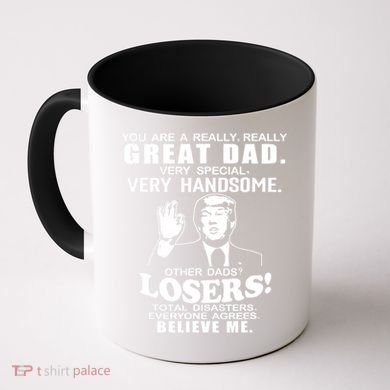 Vintage You Are A Great Great Dad Support Trump Coffee Mug