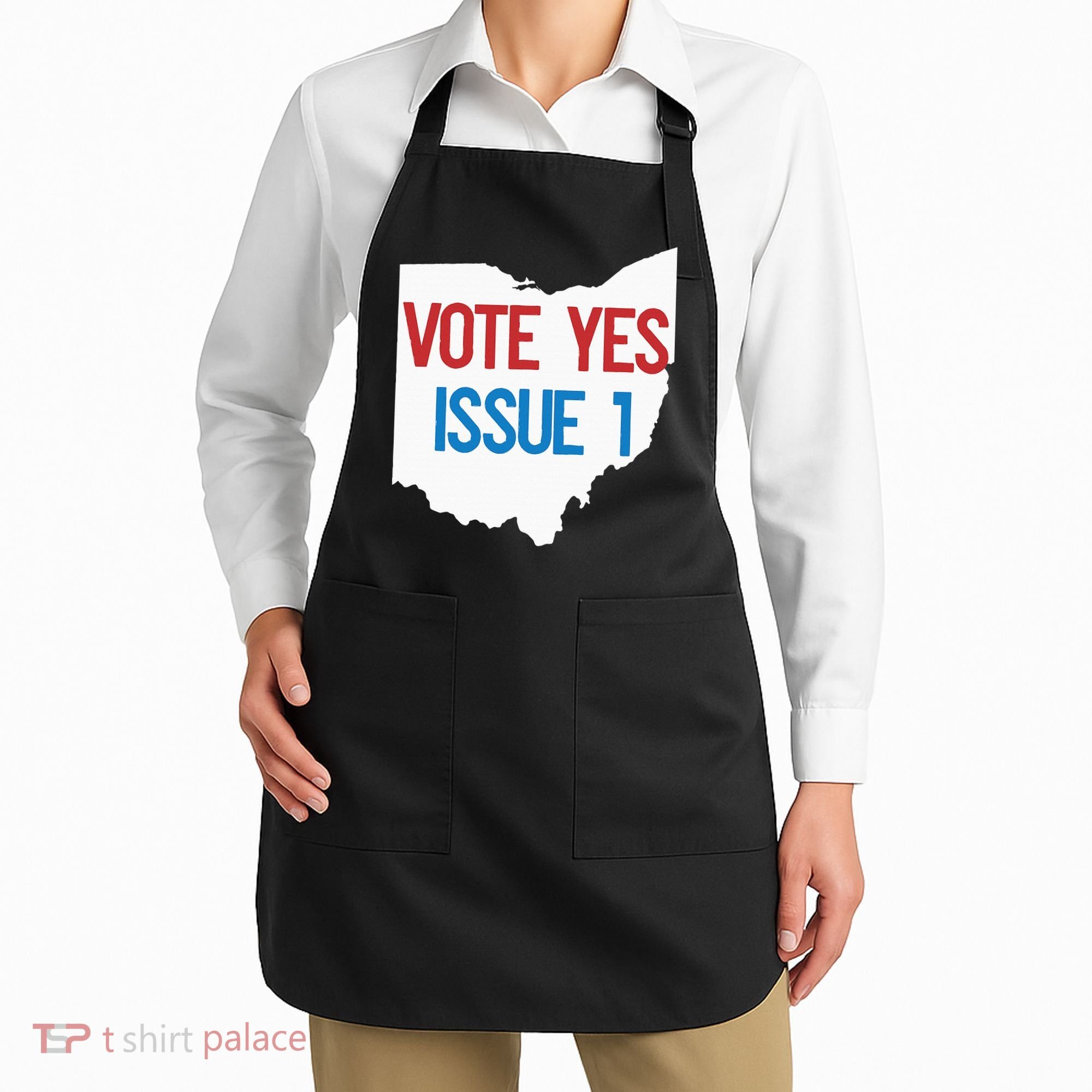 Vote Yes Issue 1 Apron
