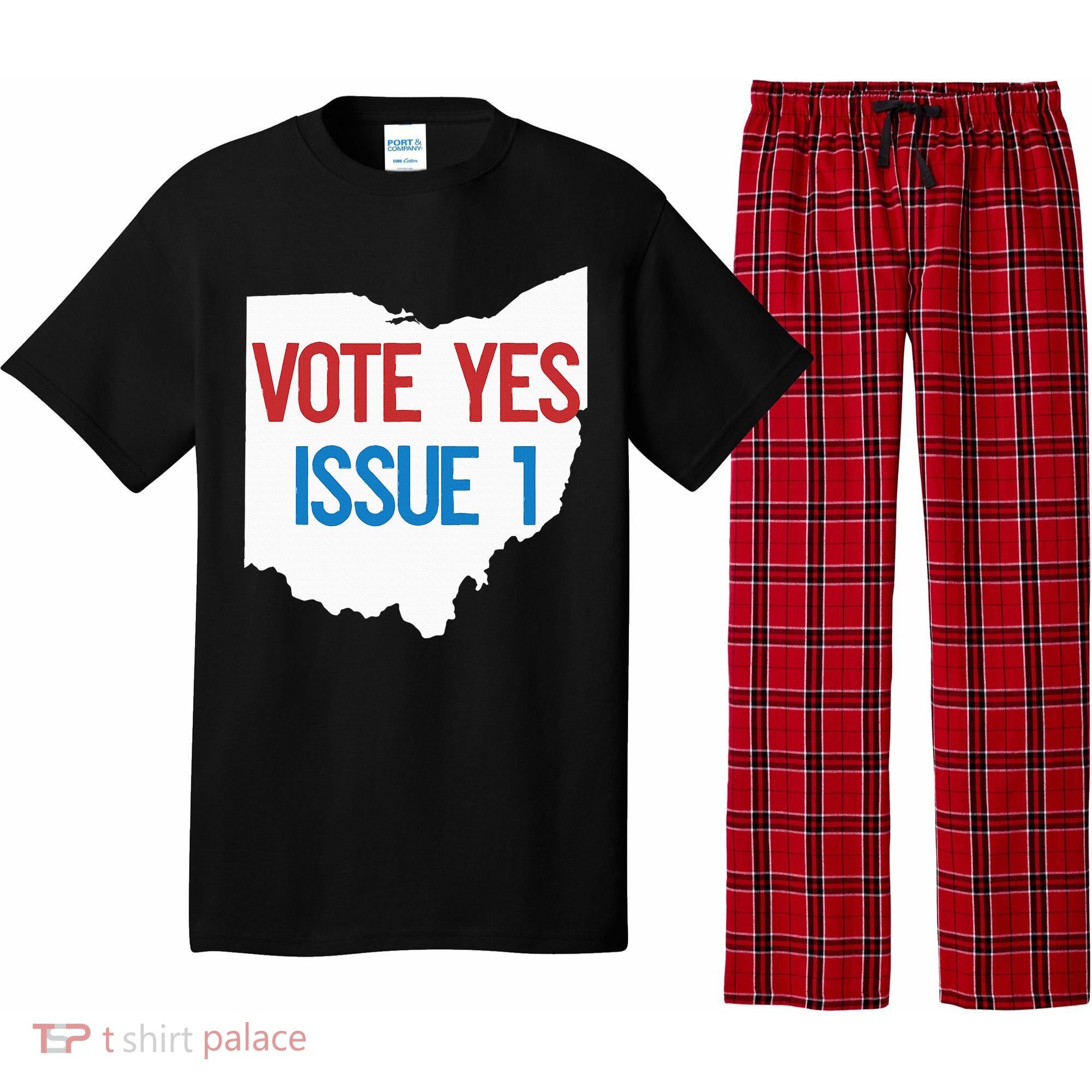 Vote Yes Issue 1 Pajama Set