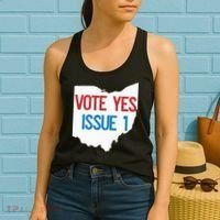 Vote Yes Issue 1 Women's Tank Top thumb 2