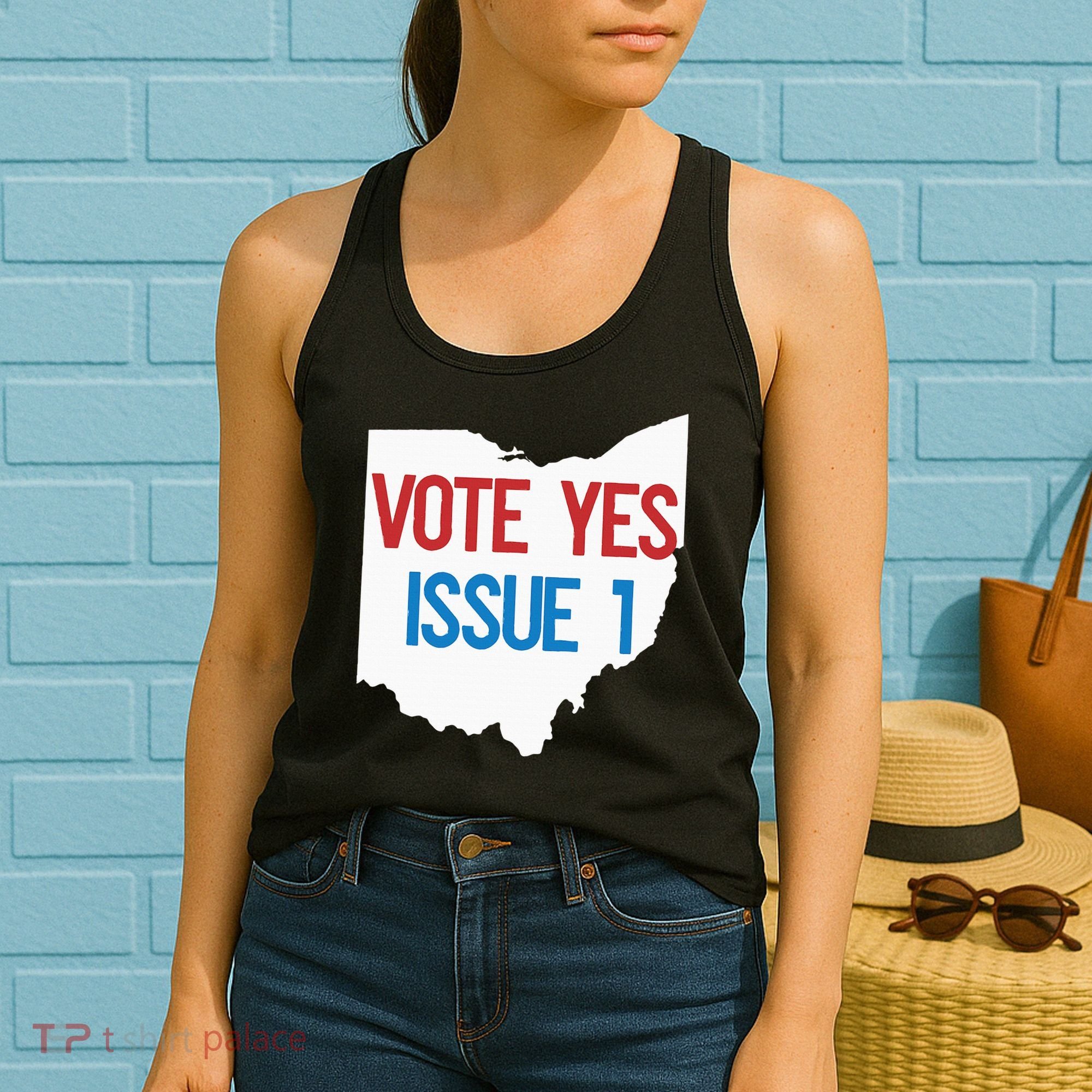 Vote Yes Issue 1 Women's Tank Top