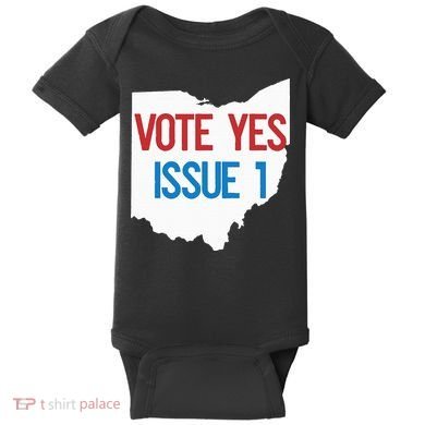 Vote Yes Issue 1 Baby Bodysuit