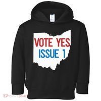 Vote Yes Issue 1 Toddler Hoodie thumb 0