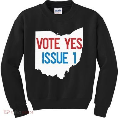 Vote Yes Issue 1 Kids Sweatshirt