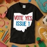 Vote Yes Issue 1 Kids T-Shirt thumb 3