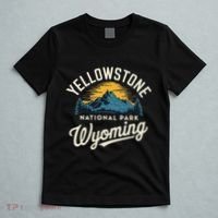 Vintage Yellowstone National Park Wyoming Souvenir T-Shirt thumb 5