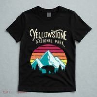 Vintage Yellowstone National Park Wy Mountain Bear T-Shirt thumb 5