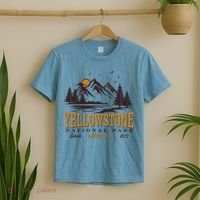 Vintage Yellowstone National Park Wilderness Since 1872 T-Shirt thumb 2