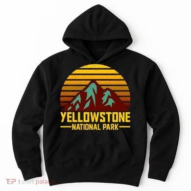 Vintage Yellowstone National Park Hoodie