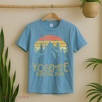 Vintage Yosemite National Park California Gift T-Shirt thumb 2