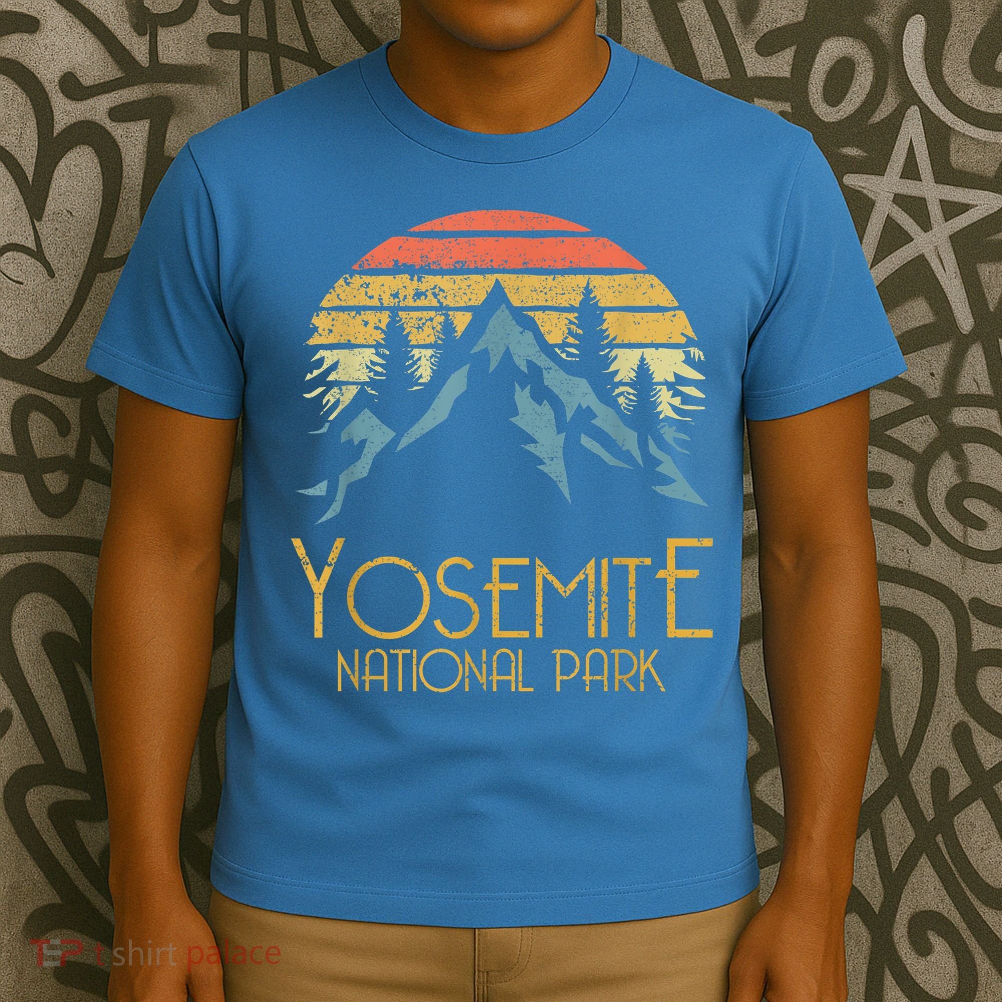 Vintage Yosemite National Park California Gift T-Shirt