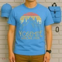 Vintage Yosemite National Park California Gift T-Shirt thumb 5