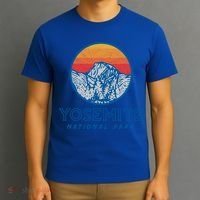 Vintage Yosemite National Park Eighties Graphic Badge Cool Gift T-Shirt thumb 3