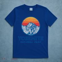 Vintage Yosemite National Park Eighties Graphic Badge Cool Gift T-Shirt thumb 5