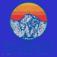 Vintage Yosemite National Park Eighties Graphic Badge Cool Gift Kids Long Sleeve Shirt thumb 2