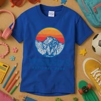 Vintage Yosemite National Park Eighties Graphic Badge Cool Gift Kids T-Shirt thumb 3