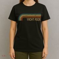 Vintage Yacht Rock Retro Stripes T-Shirt thumb 4