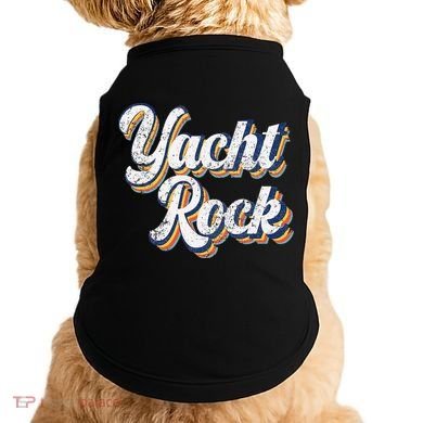 Vintage Yacht Rock Party Boat Drinking Doggie Tank