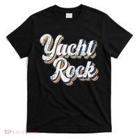 Vintage Yacht Rock Party Boat Drinking T-Shirt thumb 0
