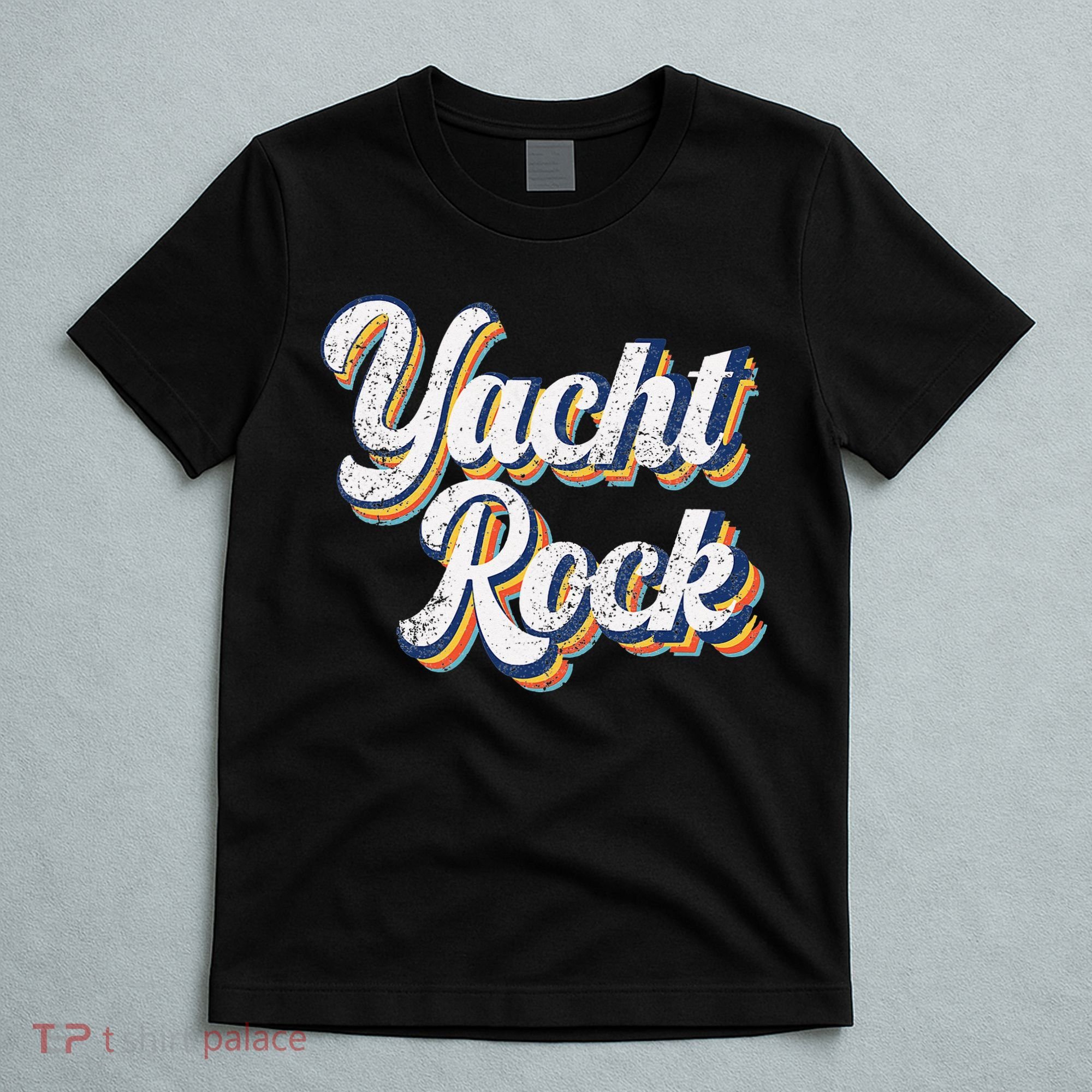 Vintage Yacht Rock Party Boat Drinking T-Shirt