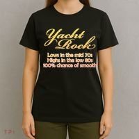 Vintage Yacht Rock Music Mid 70s Low 80s T-Shirt thumb 4