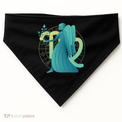 Virgo Zodiac Astrology USA-Made Doggie Bandana