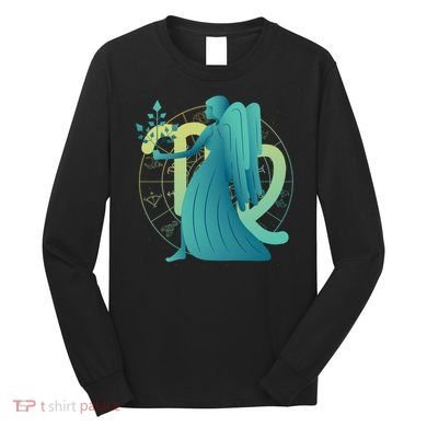 Virgo Zodiac Astrology Long Sleeve Shirt