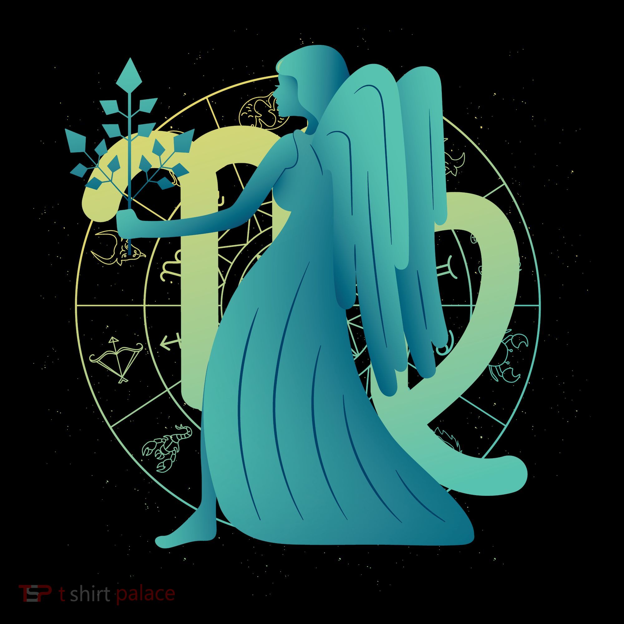 Virgo Zodiac Astrology Mousepad