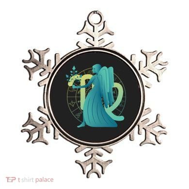 Virgo Zodiac Astrology Ornament