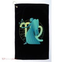 Virgo Zodiac Astrology Golf Towel thumb 0