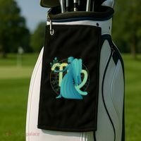 Virgo Zodiac Astrology Golf Towel thumb 2