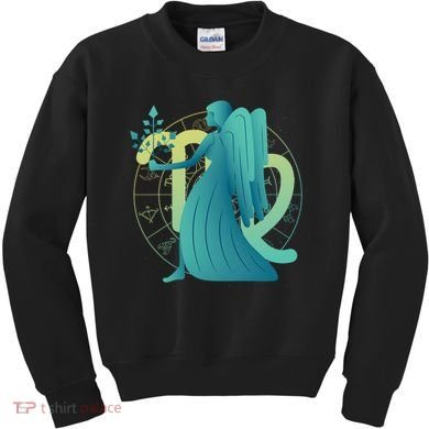 Virgo Zodiac Astrology Kids Sweatshirt