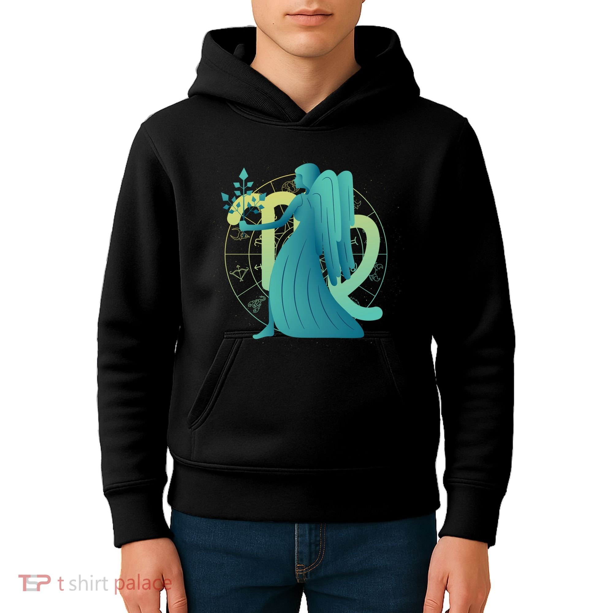 Virgo Zodiac Astrology Kids Hoodie