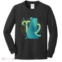 Virgo Zodiac Astrology Kids Long Sleeve Shirt thumb 0
