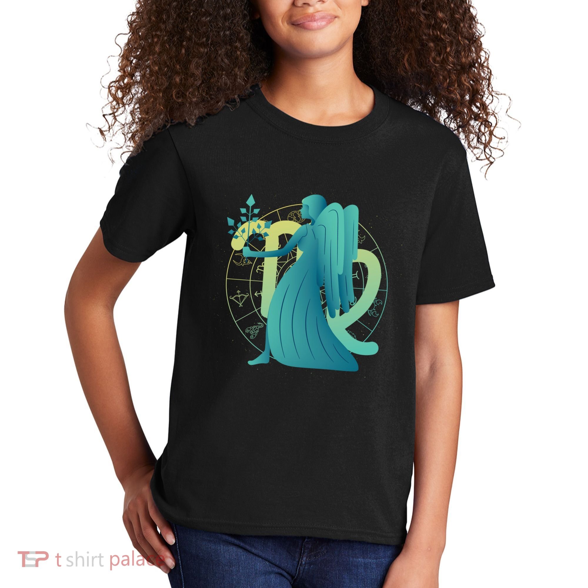 Virgo Zodiac Astrology Kids T-Shirt