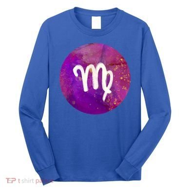 Virgo Zodiac August September Horoscope Birthday Gift Long Sleeve Shirt