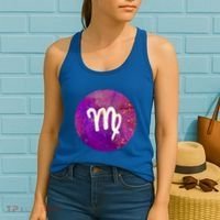 Virgo Zodiac August September Horoscope Birthday Gift Women's Tank Top thumb 2