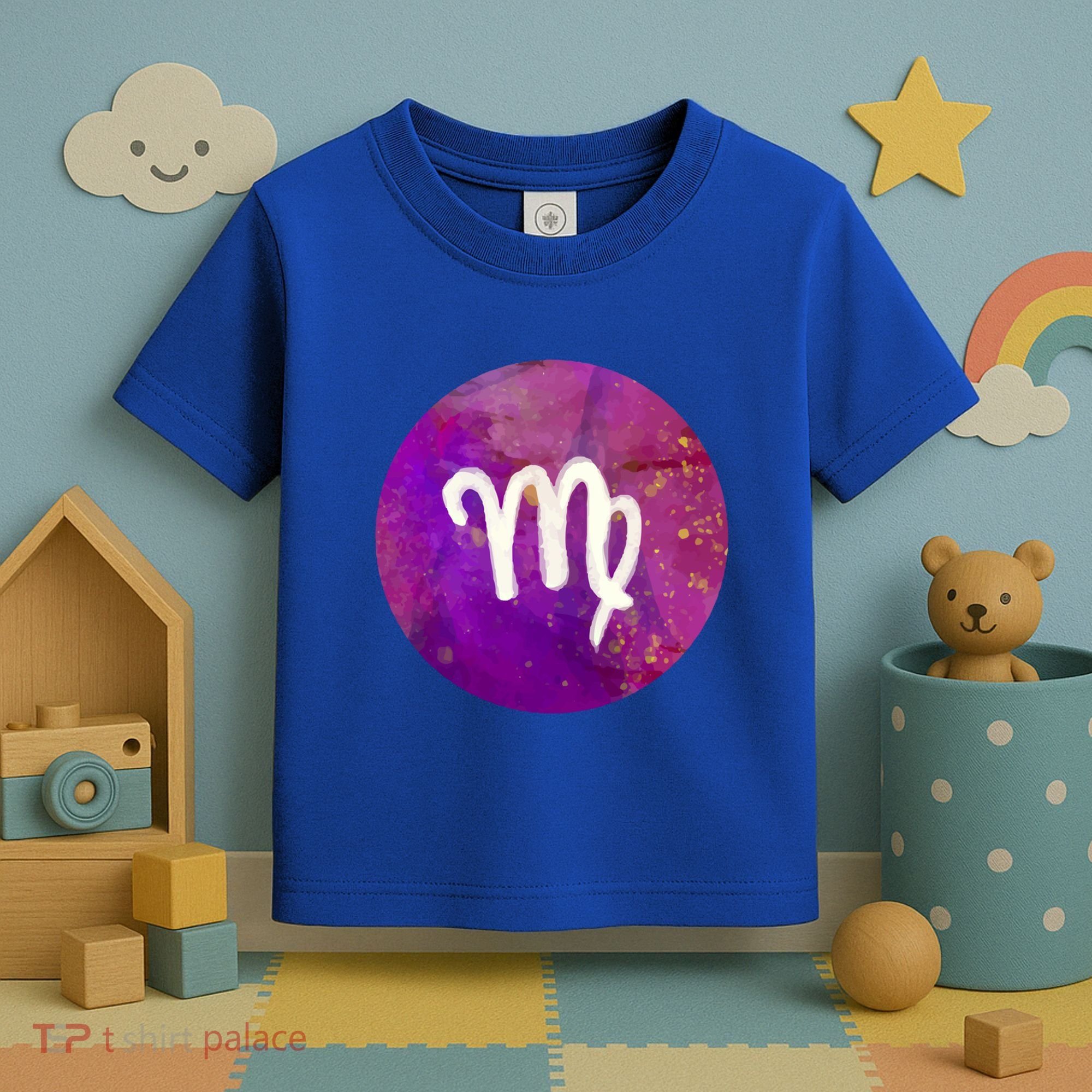 Virgo Zodiac August September Horoscope Birthday Gift Toddler T-Shirt
