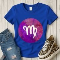 Virgo Zodiac August September Horoscope Birthday Gift Women's T-Shirt thumb 3