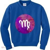 Virgo Zodiac August September Horoscope Birthday Gift Kids Sweatshirt thumb 0