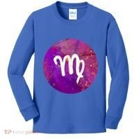 Virgo Zodiac August September Horoscope Birthday Gift Kids Long Sleeve Shirt thumb 0